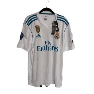 Real Madrid Home Soccer Jersey FIFA World Champions 2017 - Size L